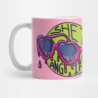 Shet ang Inet Heart Shades Mug